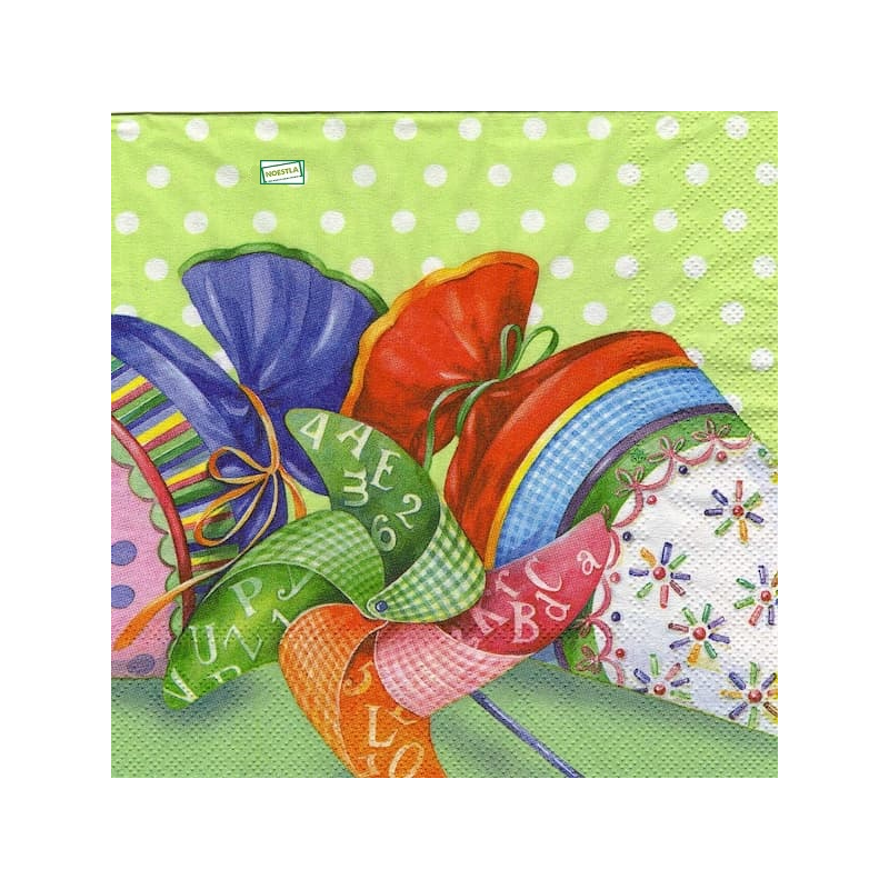 1 serviette papier Enfant -1