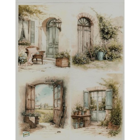 1papier riz Paysage-R2578