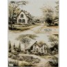 1 papier riz Paysage -R1418L