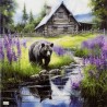 1 serviette papier L'Ours -49