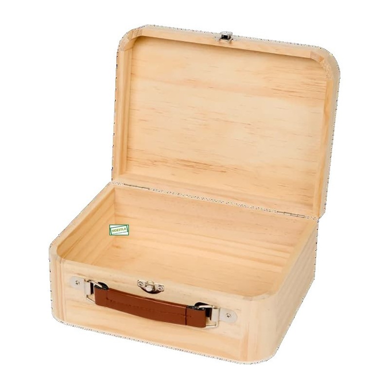 Mallette en bois à décorer