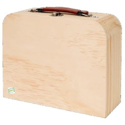 Mallette en bois à décorer