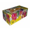 Boite mouchoirs Fruits serviettage