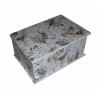 Boite bois Oiseaux serviettage