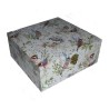 Boite bois Oiseaux serviettage