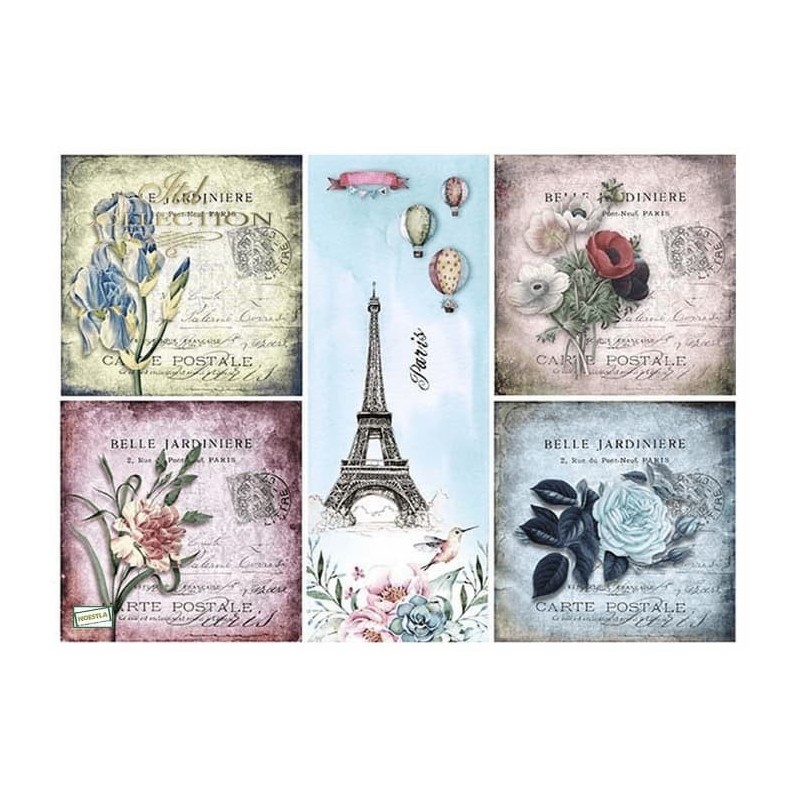 1GRAND papier riz Divers- R20L