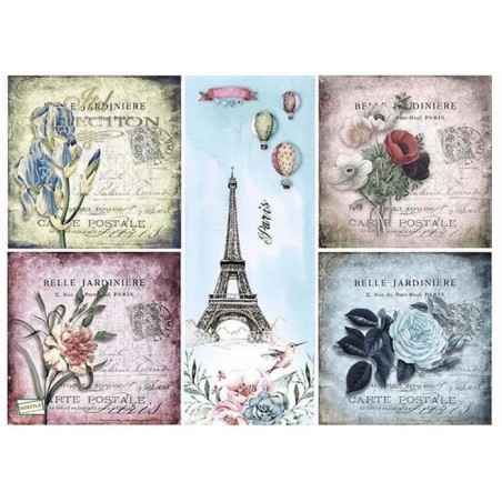 1GRAND papier riz Divers- R20L