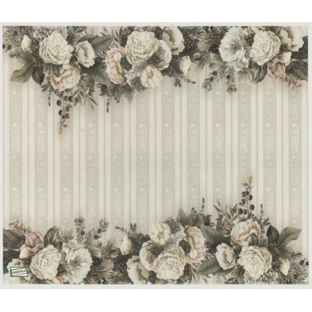 1papier de riz Fleurs-R1795