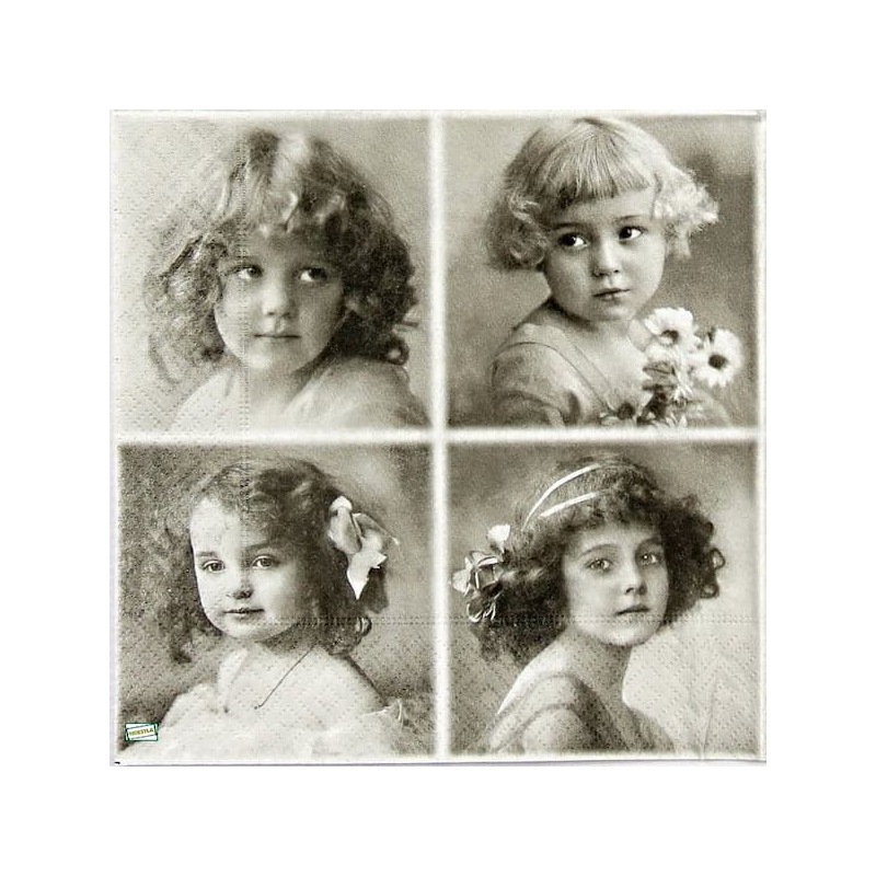 1 serviette papier Enfant -11