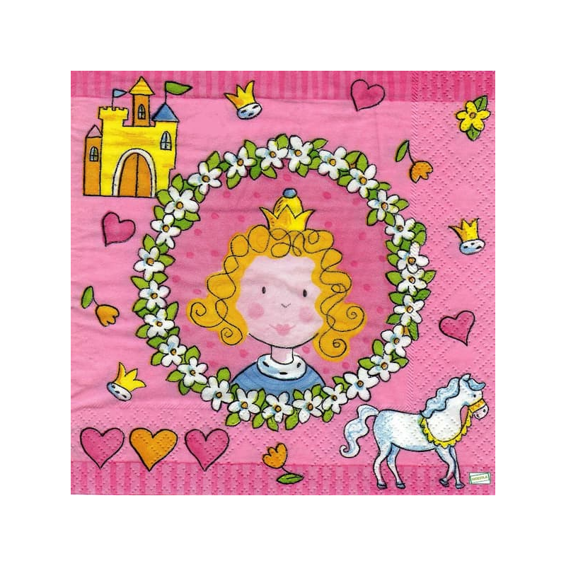 1 serviette papier Enfant -12