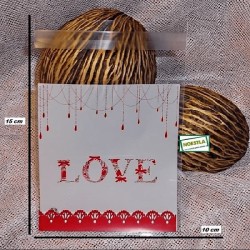 50 Pochettes cadeaux love