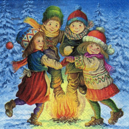 1 serviette papier Enfant -13