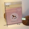 50 Pochettes cadeaux roses Le Poney