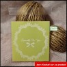 50 Pochettes cadeaux Dentelle Jaune
