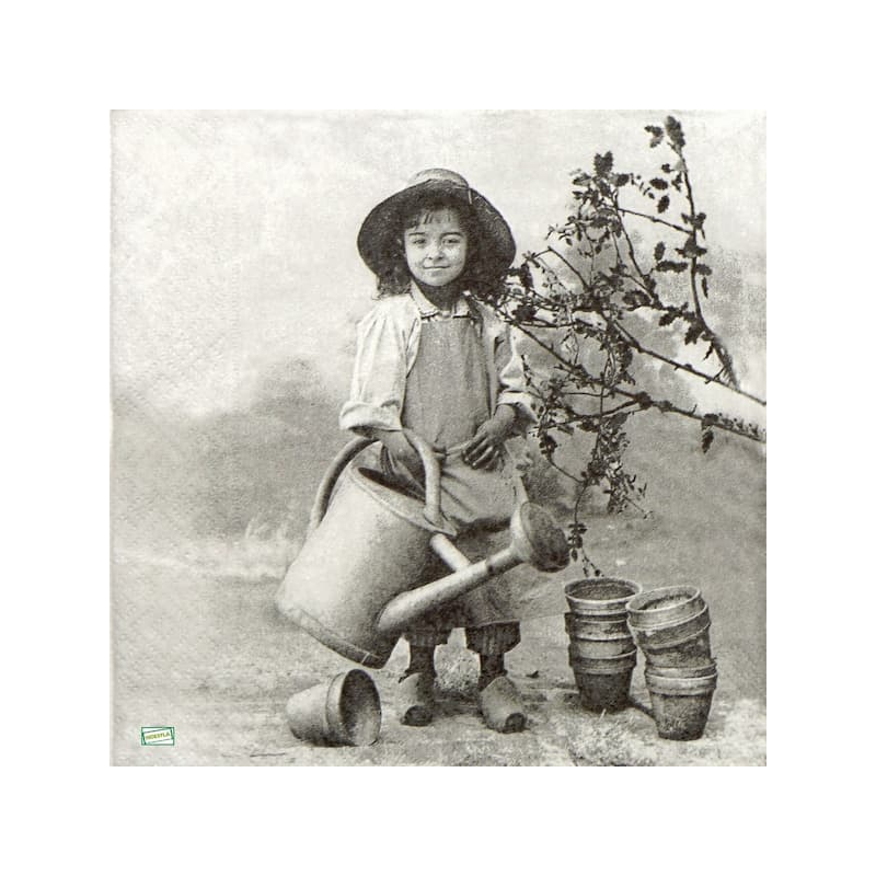 1 serviette papier Enfant -18