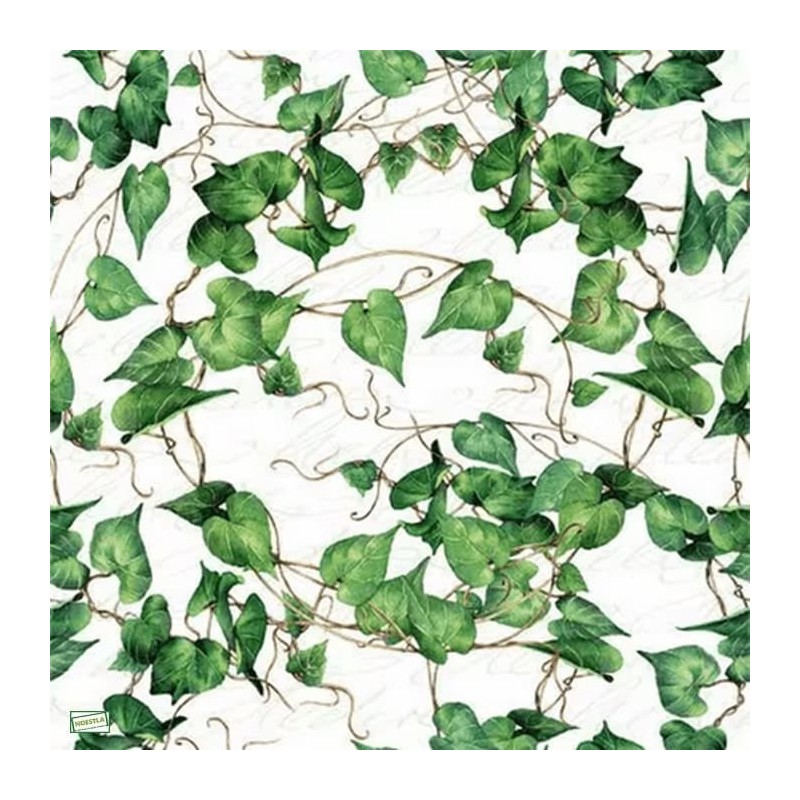 1serviette papier Lierre -22
