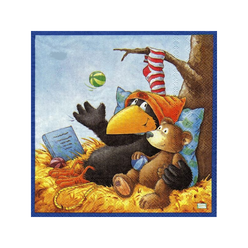 1 serviette papier Enfant -20