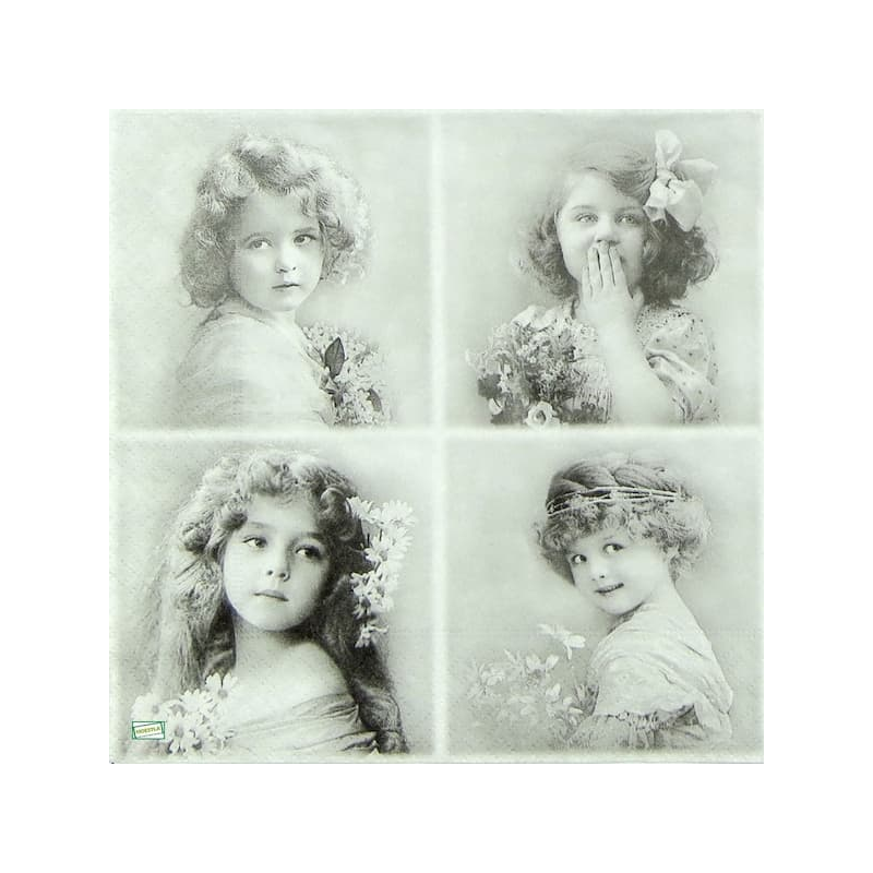 1 serviette papier Enfant -22