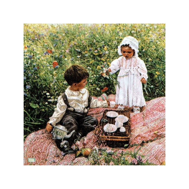 1 serviette papier Enfant -24