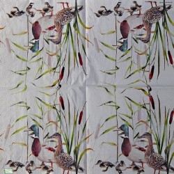 1serviette papier Canards-21
