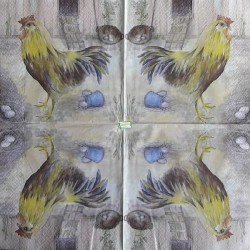 1serviette papier Le Coq-22
