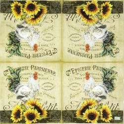 1serviette papier Le Coq-26