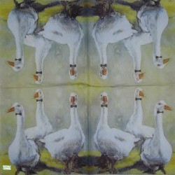 1serviette papier Les Oies-30
