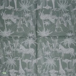 1 serviette Animaux Afrique-37