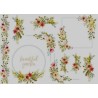 1papier riz Les Roses-R312L