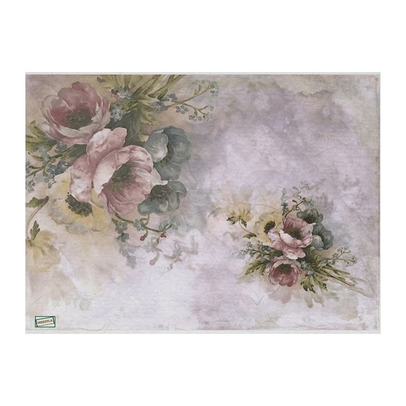 1papier riz Fleurs-R39L