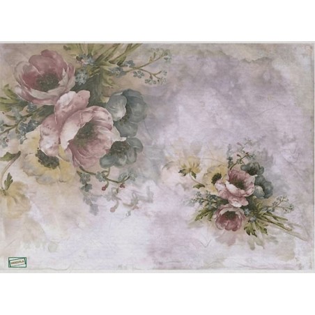 1papier riz Fleurs-R39L