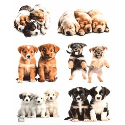 1 papier de riz Chiens -RE3417