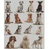 1 papier de riz Chiens -RE3419