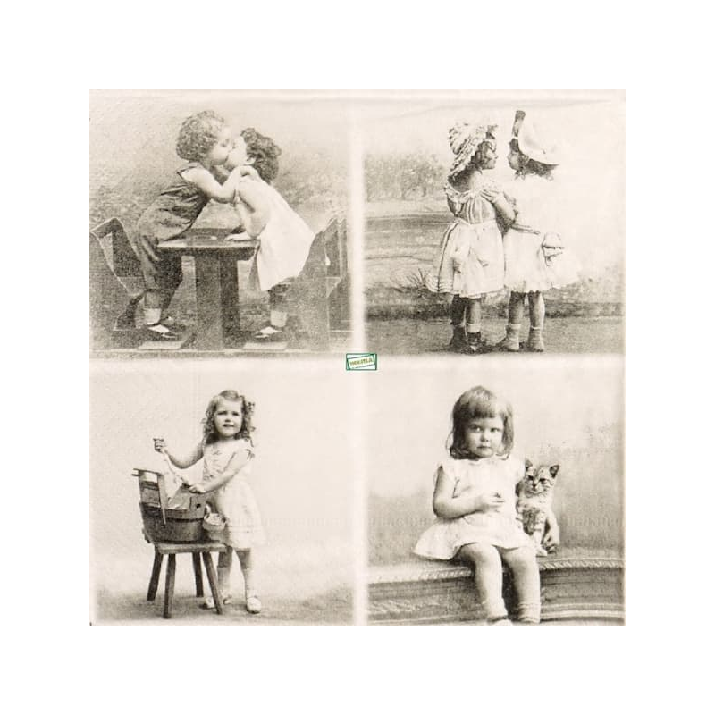 1 serviette papier Enfant -32