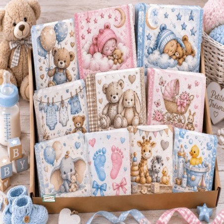 BOX 50 Serviettes Bébés