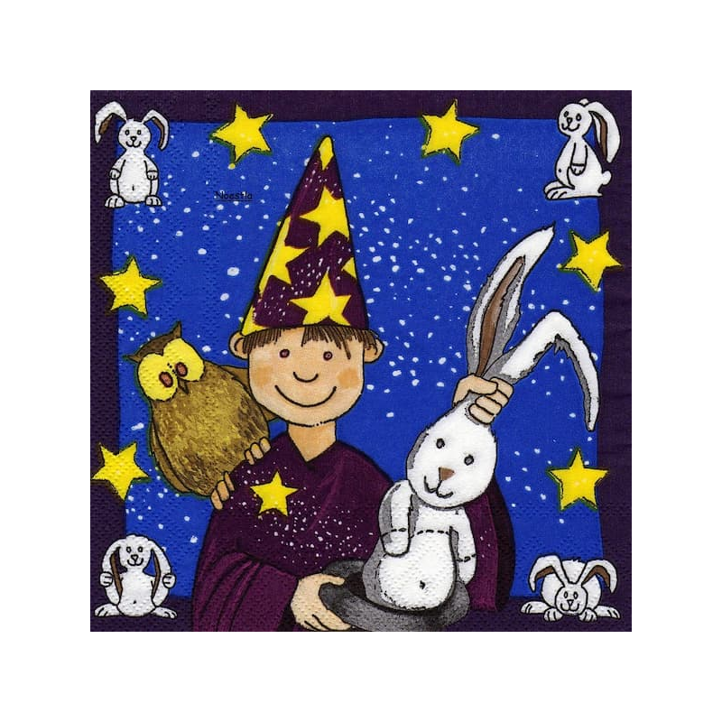 1 serviette papier Enfant -33