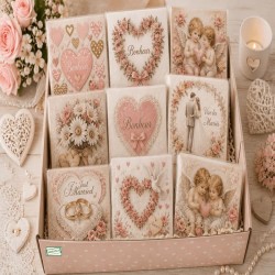 BOX 50 serviettes  Bonheur