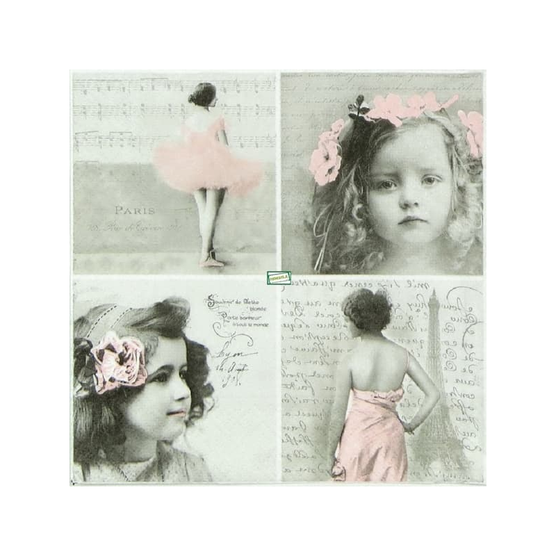 1 serviette papier Enfant -35