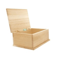Boite bois Lavande serviettage