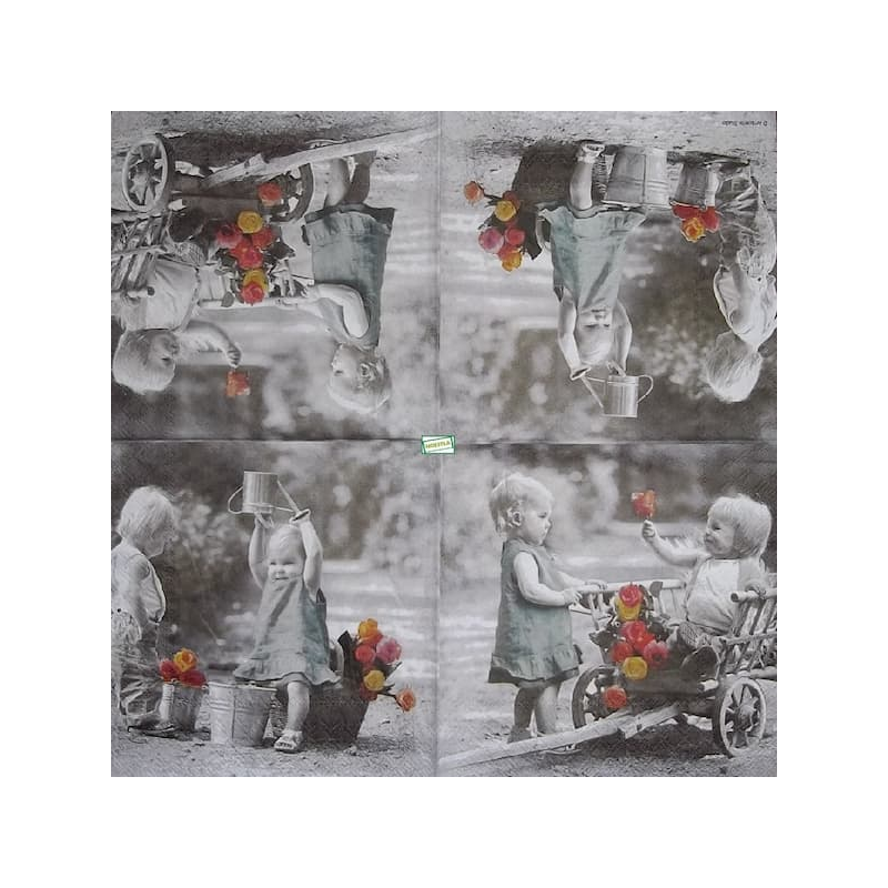 1 serviette papier Enfant -42