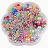 5000 demi perles multicolores