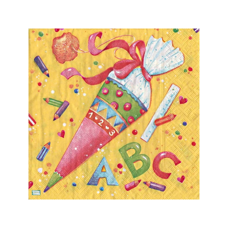 1 serviette papier Enfant -44