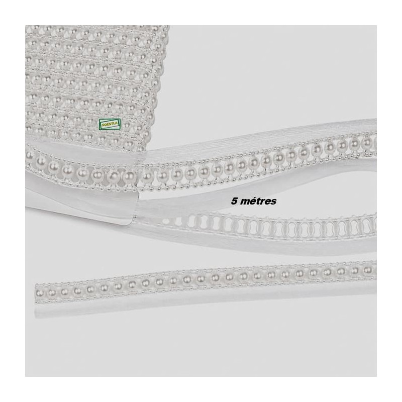 Chaine de perles Blanches -7