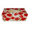 Boite mouchoirs Coquelicots serviettage
