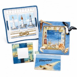 Ensemble La Mer en serviettage