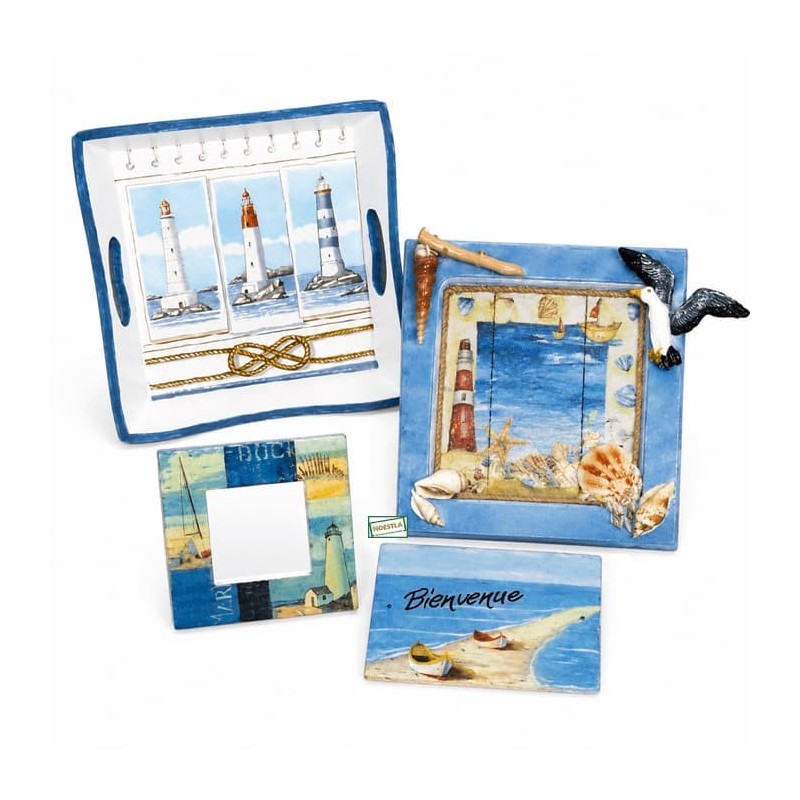 Ensemble La Mer en serviettage