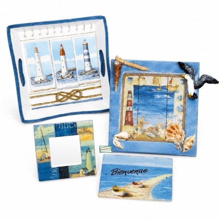 Ensemble La Mer en serviettage