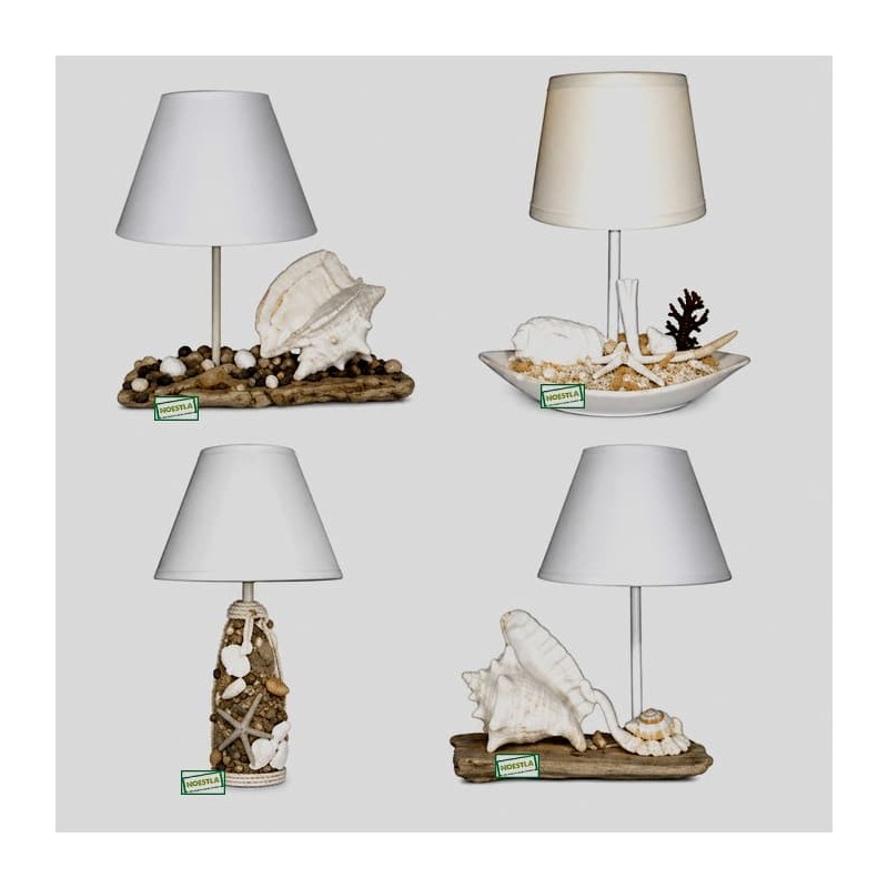 Lampes en bois flotté