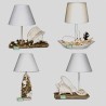 Lampes en bois flotté