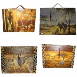 Horloges  Afrique serviettage